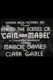 Behind the Scenes of Cain and Mabel Trailer