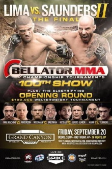 Bellator 100: Lima vs. Saunders Trailer
