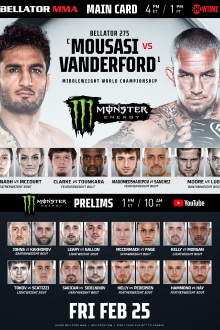 Bellator 275: Mousasi vs. Vanderford Trailer