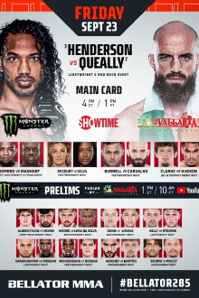 Bellator 285: Henderson vs. Queally Trailer