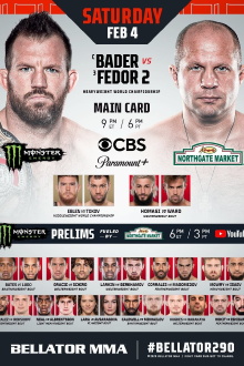 Bellator 290: Bader vs. Fedor 2 Trailer