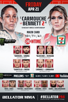 Bellator 294: Carmouche vs. Bennett 2 Trailer