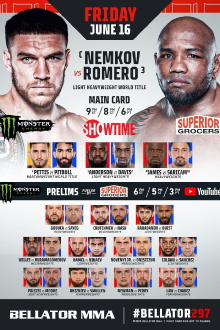 Bellator 297: Nemkov vs. Romero Trailer