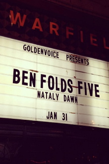 Ben Folds Five: Live from the Warfield Trailer