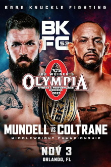 BKFC 53: Mundell vs Coltrane Trailer