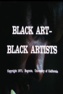 Black Art, Black Artists Trailer