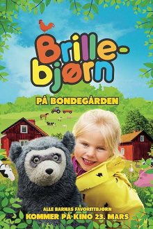 Bo Bear on the Farm Trailer