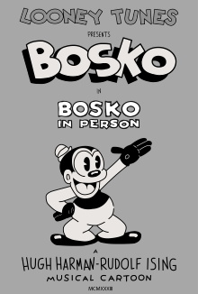 Bosko in Person Trailer