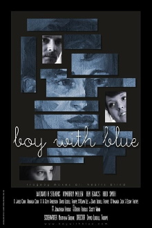 Boy with Blue Trailer