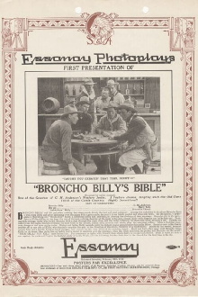 Broncho Billy's Bible Trailer