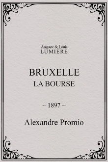 Bruxelles, la bourse Trailer