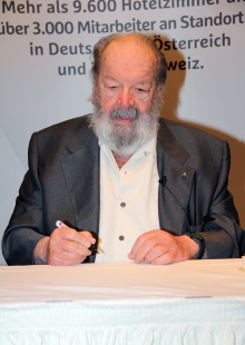 Bud Spencer zu Gast im Ramada Hotel in Berlin Trailer