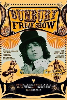 Bunbury: The Freak Show, la película Trailer