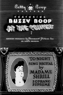Buzzy Boop at the Concert Trailer
