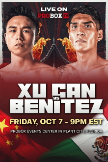 Can Xu vs. Brandon Leon Benitez Trailer