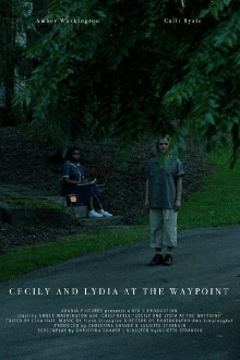 Cecily and Lydia at the Waypoint Trailer