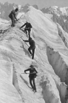 Chamonix: la mer de glace. Descente. Trailer