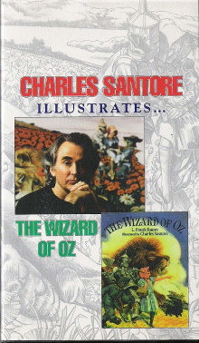Charles Santore Illustrates The Wizard of Oz Trailer