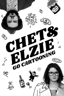 Chet and Elzie Go Cartooning Trailer