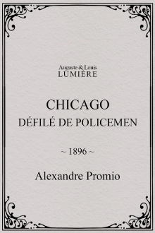 Chicago Police Parade Trailer