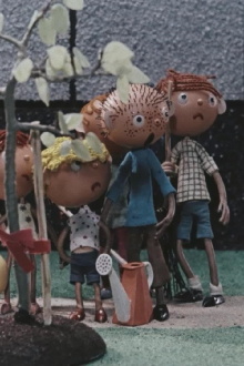 Children and Tree Trailer