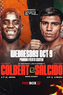 Chris Colbert vs. Omar Salcido Trailer