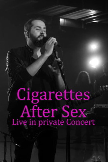 Cigarettes After Sex in Private Paris Concert Trailer