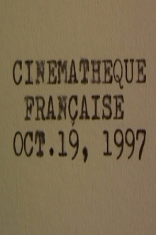 Cinémathèque Française Trailer