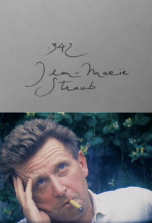 Cinematon n°342: Jean-Marie Straub Trailer