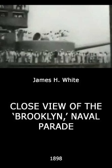 Close View of the 'Brooklyn,' Naval Parade Trailer