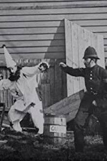 Clown and Police Trailer