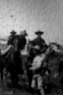 Col. Theodore Roosevelt and Officers of His Staff Trailer