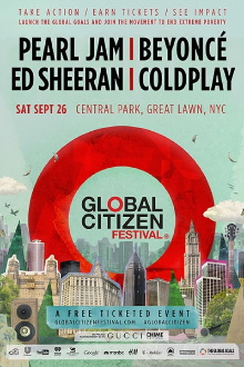 Coldplay - Global Citizen Festival Trailer