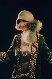 Colorful Fashions from Paris Displayed by Hope Hampton Trailer