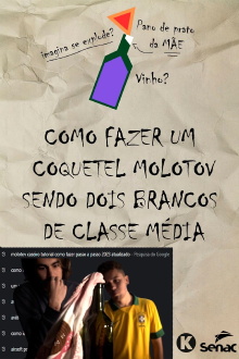 Como fazer um molotov sendo dois brancos de classe média Trailer