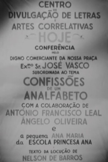 Confissões de um Analfabeto Trailer
