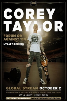 Corey Taylor - Forum or Against 'Em Trailer