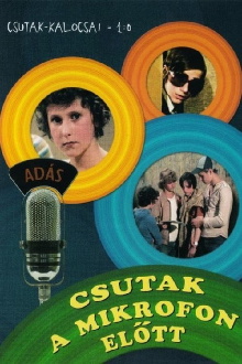 Csutak in Front of the Microphone Trailer