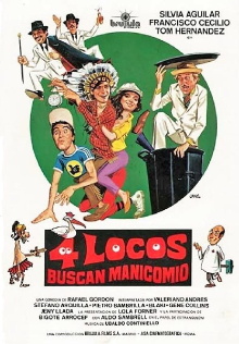 Cuatro locos buscan manicomio Trailer