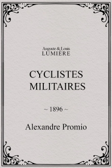 Cyclistes militaires Trailer