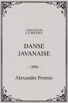 Danse javanaise Trailer