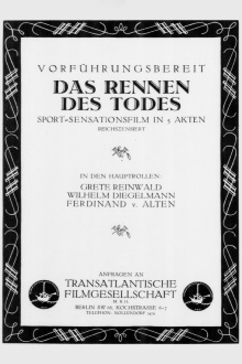 Das Rennen des Todes Trailer