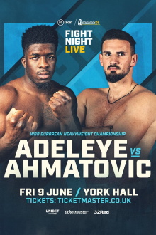David Adeleye vs. Emir Ahmatovic Trailer