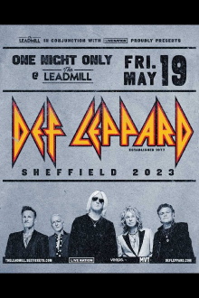 Def Leppard - Live at The Leadmill Trailer