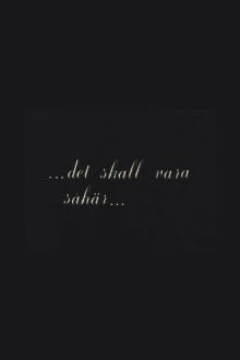 … det skall vara så här … Trailer