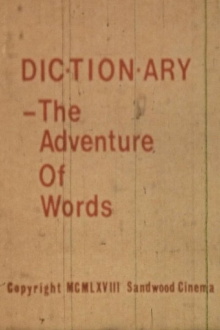 Dictionary: The Adventure of Words Trailer