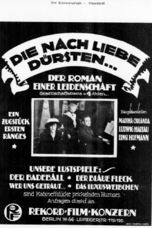 Die nach Liebe dürsten Trailer