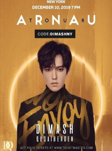 Dimash Kudaibergen - ARNAU Tour in New York Trailer