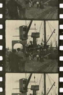 Disembarking from a steam boat Trailer