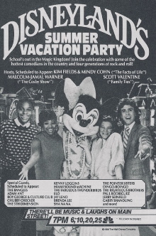 Disneyland's Summer Vacation Party Trailer